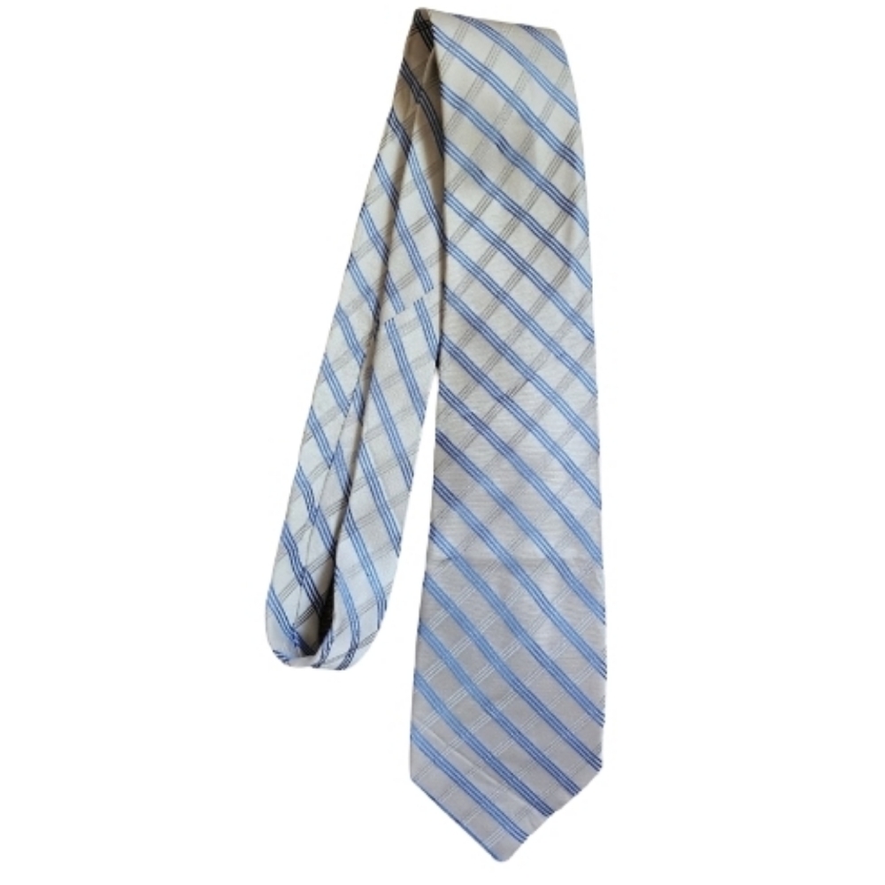 Bugatti Men's 100% Silk‎ Plaid Check Tie